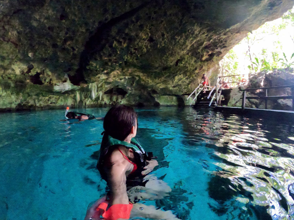 Cenote dos Ojos - Passeio no México - Crédito LadoB Viagem